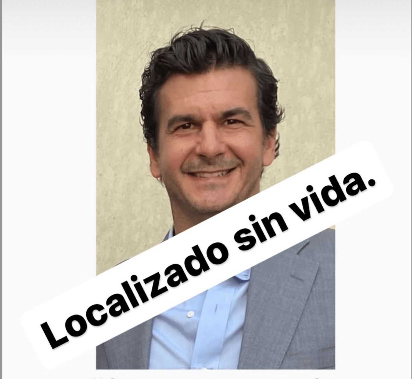 Iñigo Arenas Saiz muere empresario desaparecido en Polanco