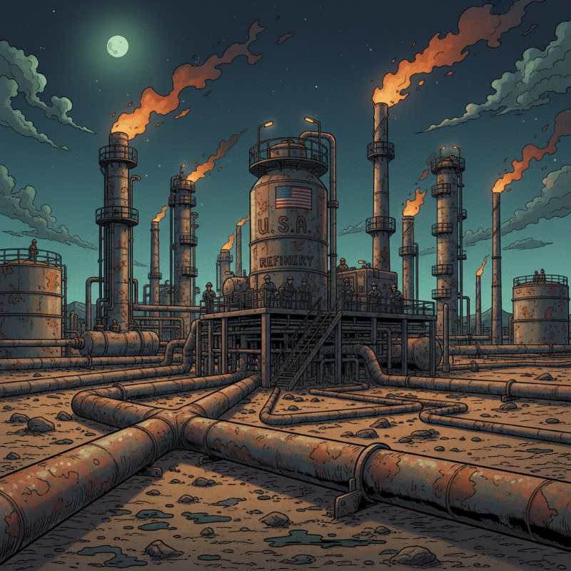 Llega a refinería en USA