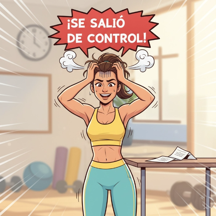 Pam enoja con su seguro