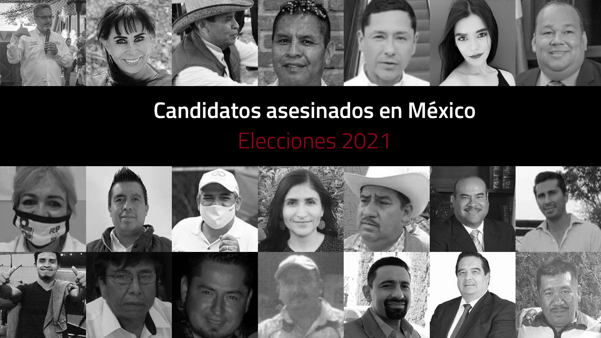 Candidatos asesinados en México 2021