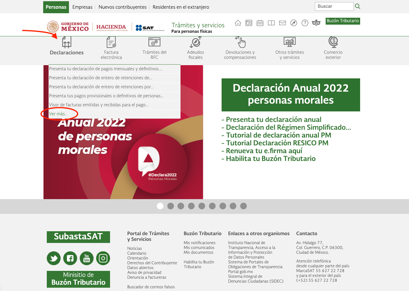 Conoce Cómo Utilizar El Simulador Del SAT Para Declaración Anual