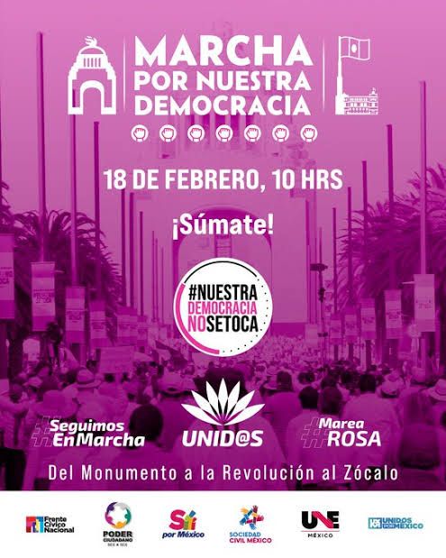 Marcha Por La Democracia 2024: Conoce Por Qué Se Manifestarán